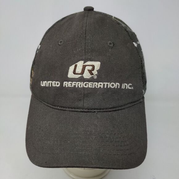 United Refrigeration Men's Strapback Hat Camo Adjustable Embroidered Logo - Picture 2 of 10
